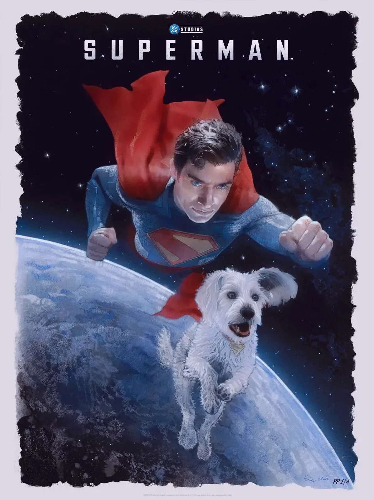Супермен Дэвида Коренсвета и Крипто пес в космосе / Sideshow Collectibles