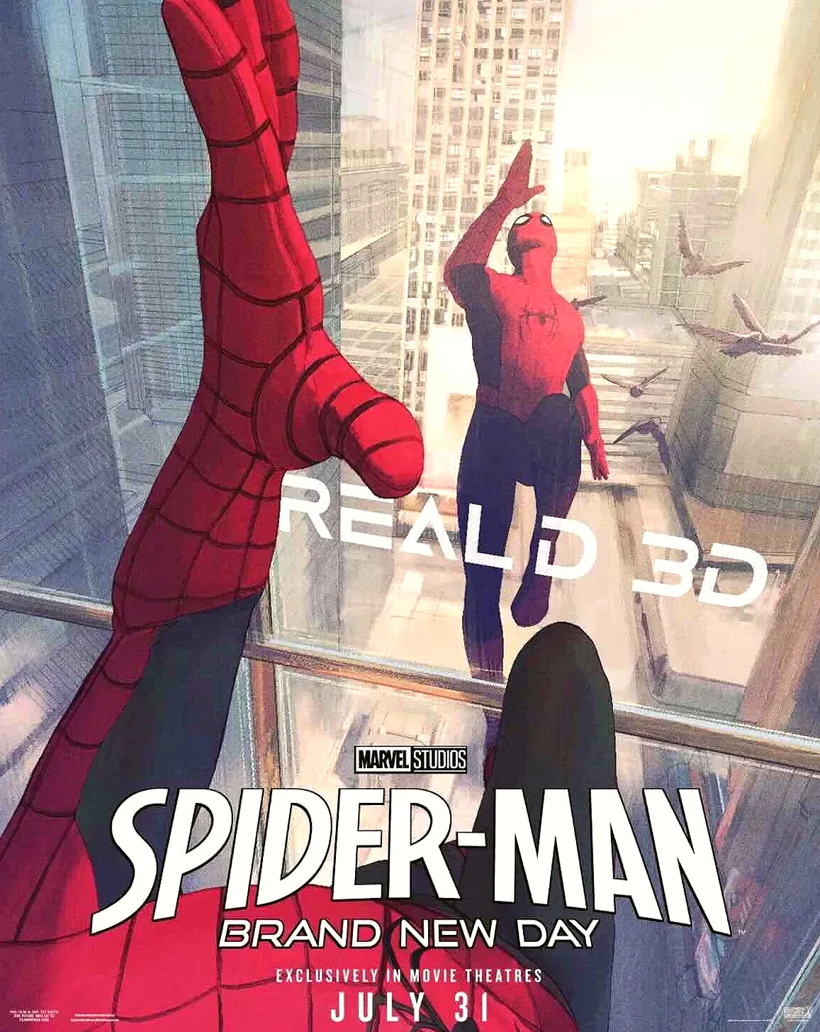 Постер фильма «Человек-паук: Новый день» в формате RealD 3D / Marvel Studios