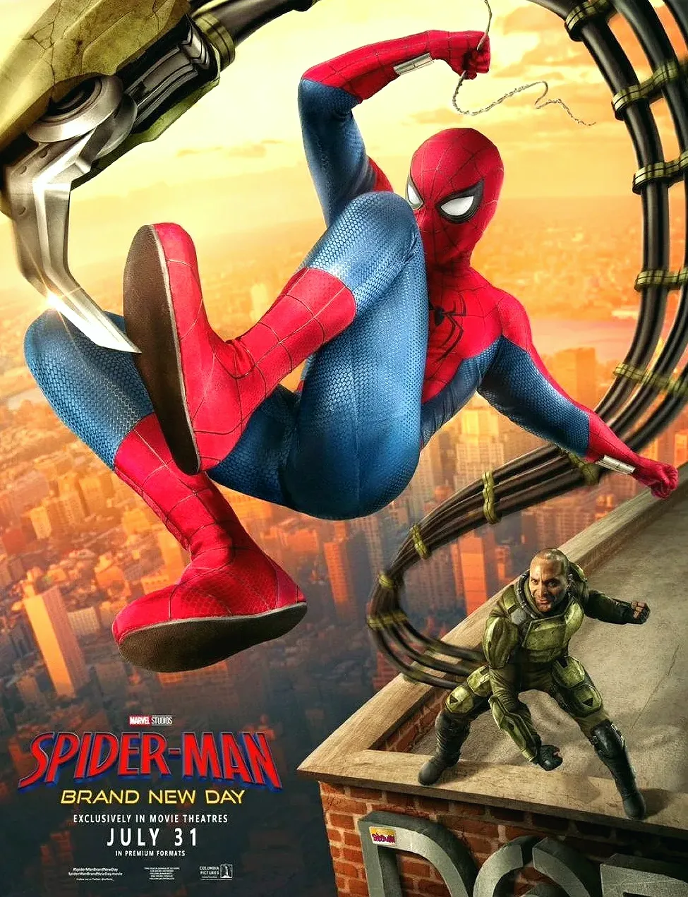 Стандартный постер «Человека-паука: Новый день» / Marvel Studios