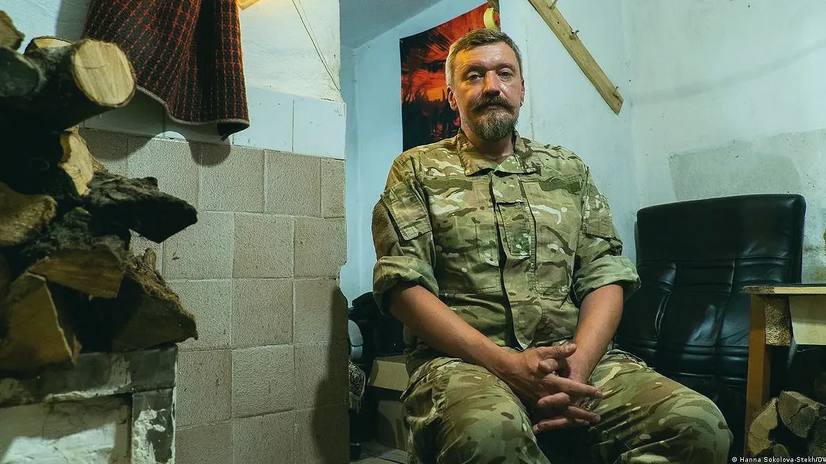 Леонид Закалюжный, командир взвода корректировки артиллерийского огня батареи артиллерийской разведки 110-й отдельной механизированной бригады