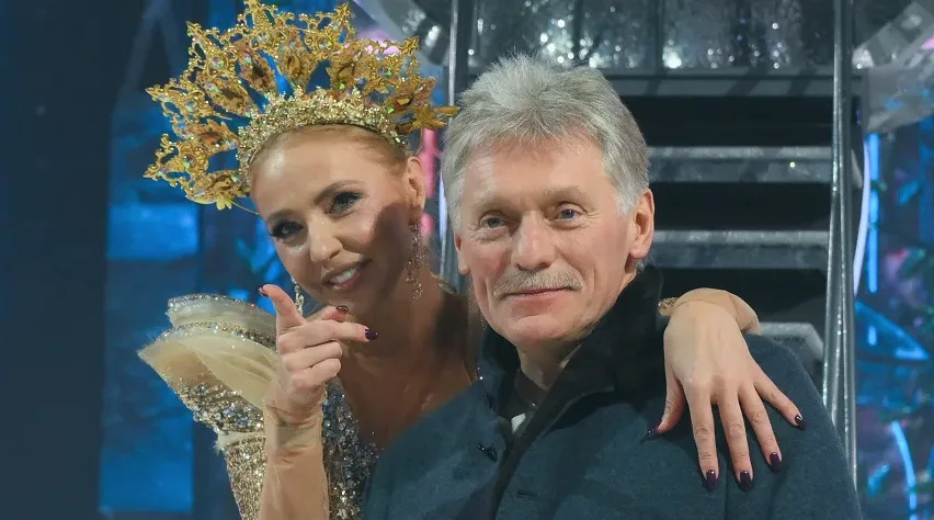 Татьяна Навка призналась в любви Дмитрию Пескову после премьеры шоу