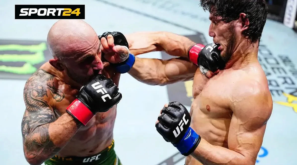 Волкановски нокаутировал Евлоева и защитил пояс UFC в Абу-Даби